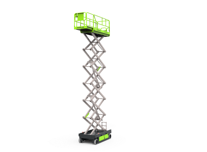 Nacelle ciseaux électrique Zoomlion ZS1414 en intérieur