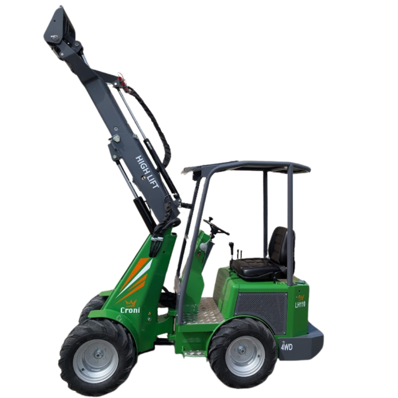 Valet de ferme Croni LH110 au travail